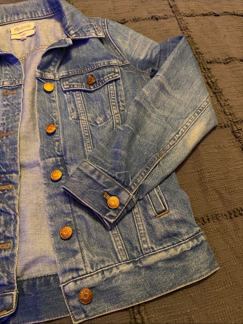Madewell Light Blue Jean Jacket - Picture 5 of 6